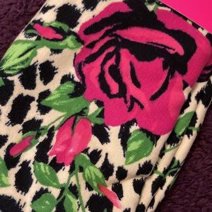 NWT Betsey Johnson x Torrid leopard & rose print leggings 1